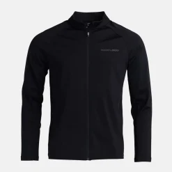 M Mid Layer LS Full-Zip Musta