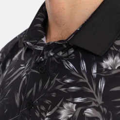 M Tech TM Flowerprint Musta Harmaa