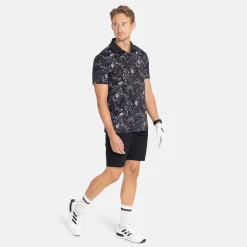 M Tech TM Flowerprint Musta Harmaa