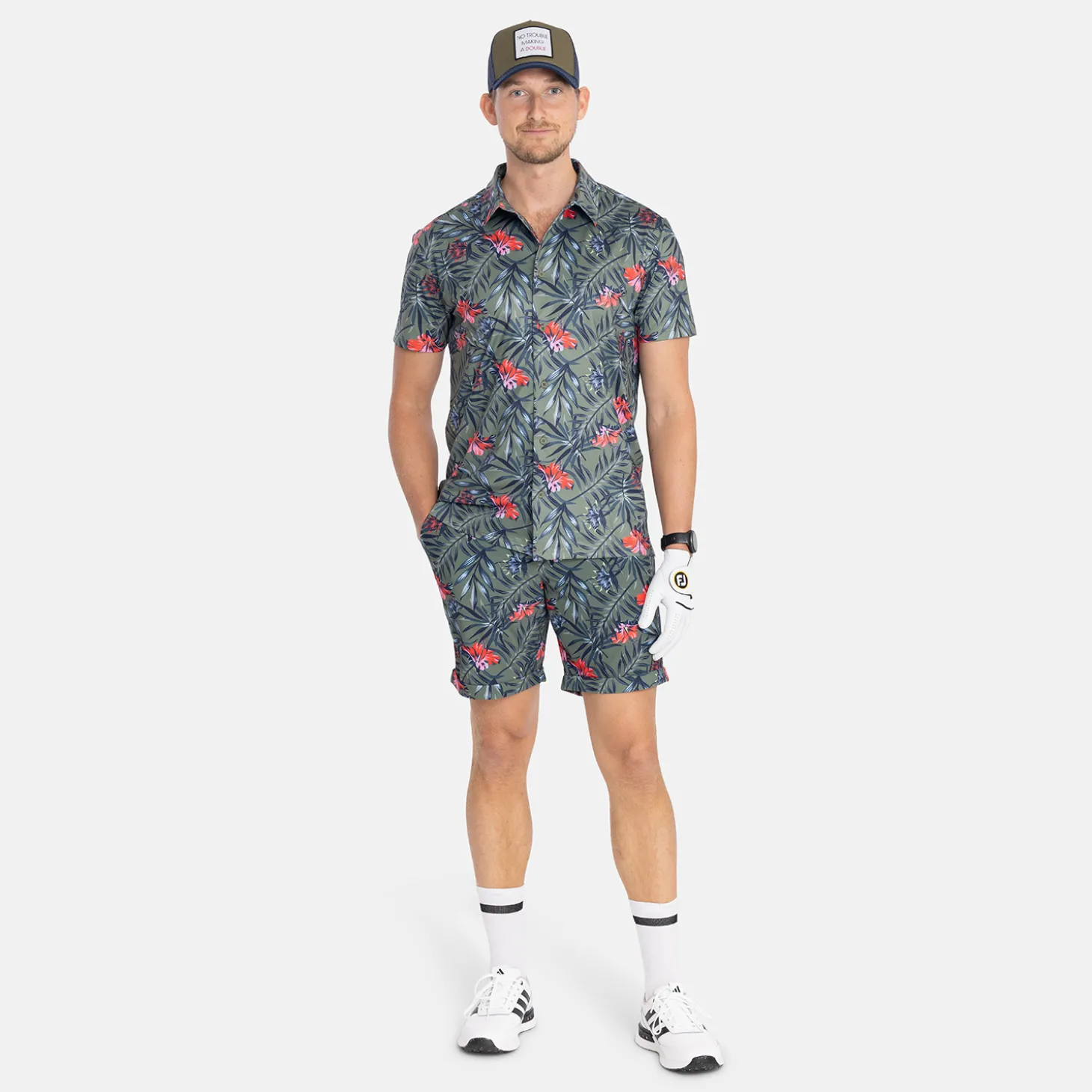 M TM Flowerprint