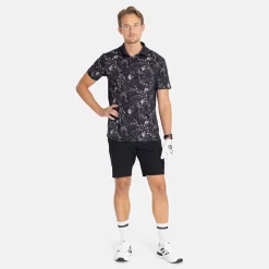 M 4-Way Stretch Short Musta
