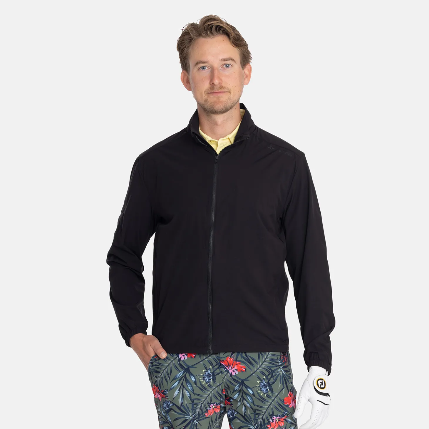 M Windbreaker Jacket Musta
