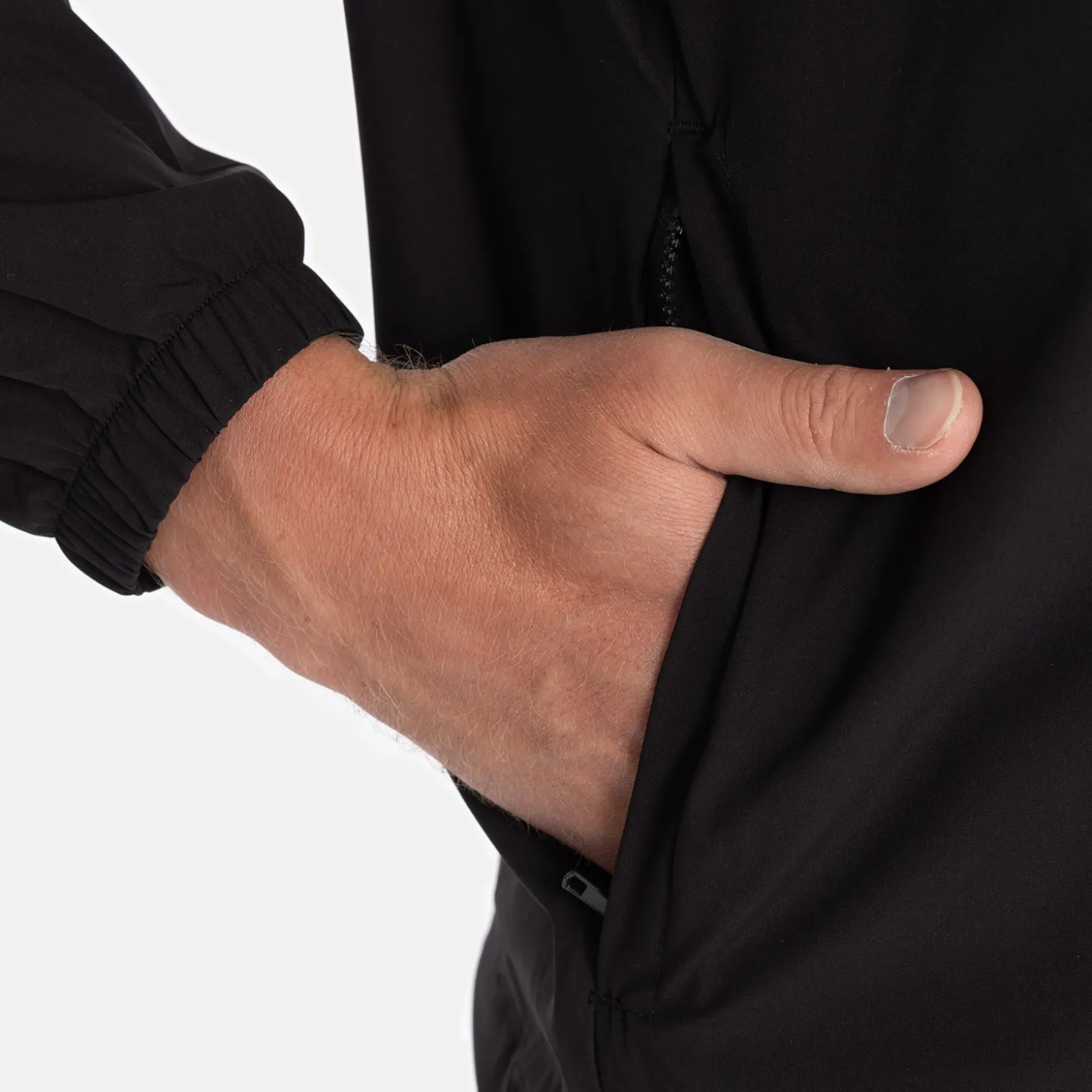 M Windbreaker Jacket Musta
