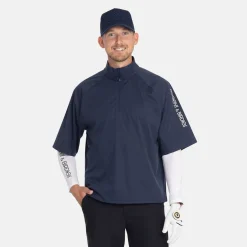 M Windbreaker SS 1/4 Zip Sininen