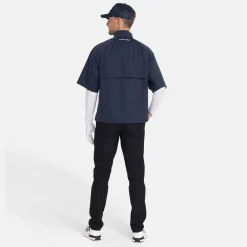 M Windbreaker SS 1/4 Zip Sininen
