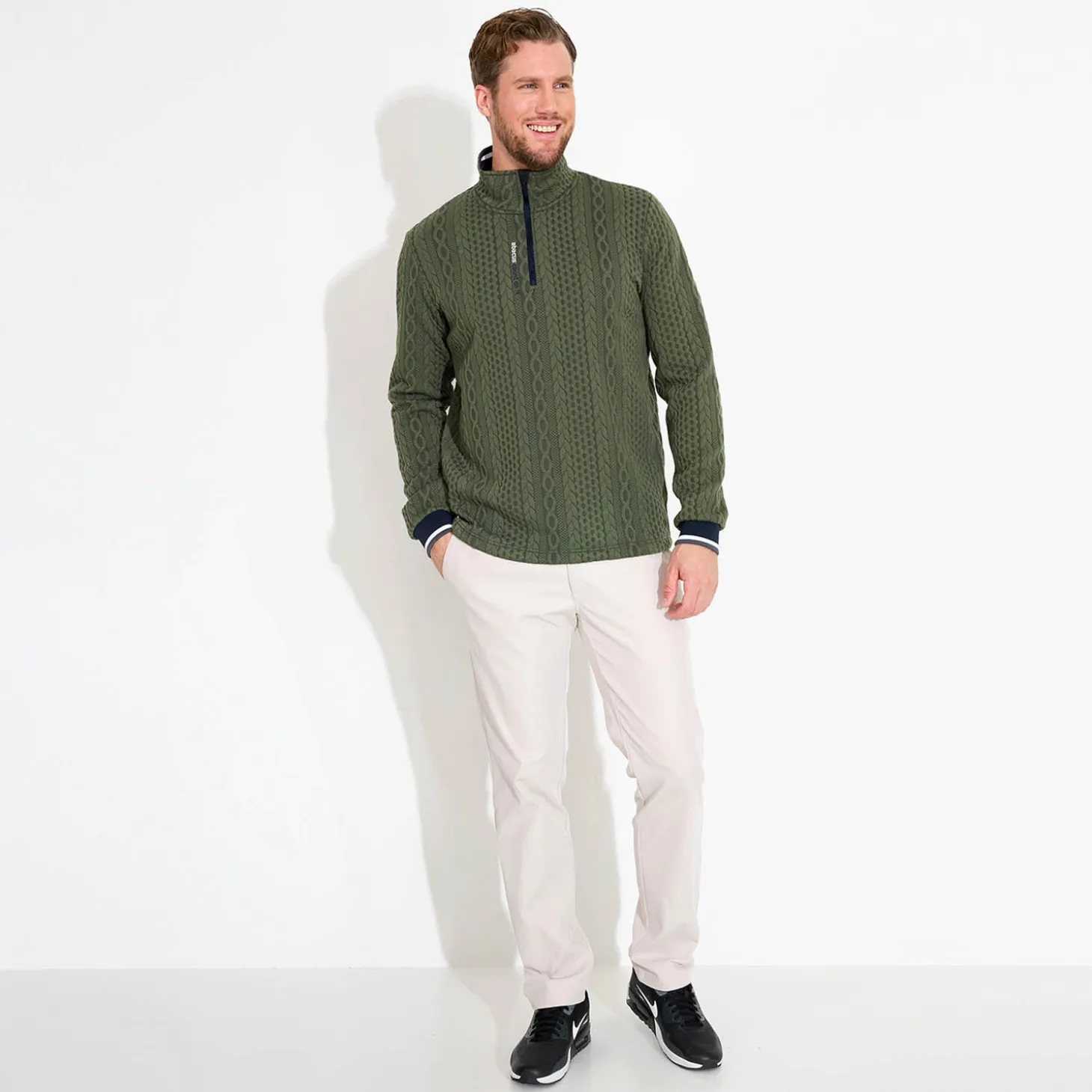 M Woburn Midlayer Vihreä