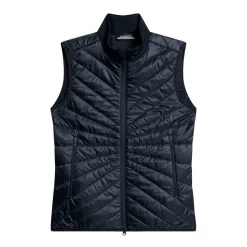 Madde Quilt Hybrid Vest Sininen