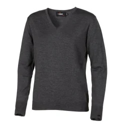Merino V-Neck Harmaa