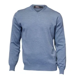 Merino V-Neck Sininen