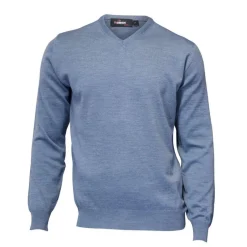 Merino V-Neck Sininen
