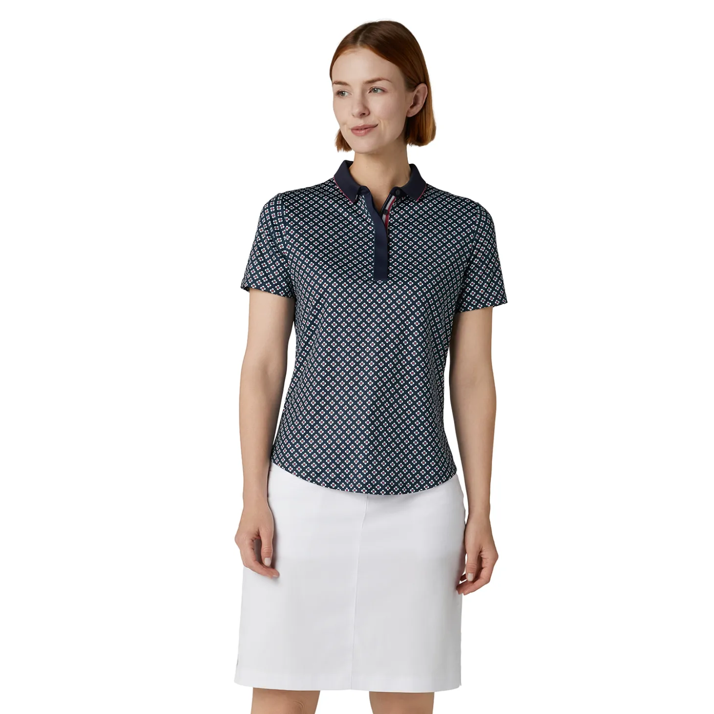 Mini Geo Floral Ss T Sininen