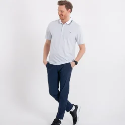 Mini Stripe Polo Valkoinen