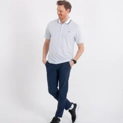Mini Stripe Polo Valkoinen