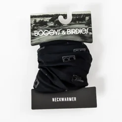 Neckwarmer Tube Musta Harmaa