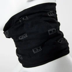 Neckwarmer Tube Musta Harmaa