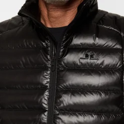 Oden Light Down Vest Musta