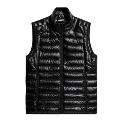 Oden Light Down Vest Musta