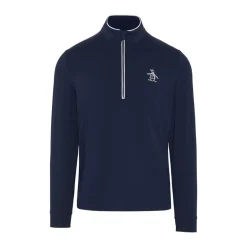 OP L/S 1/4 Zip Technica Sininen