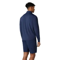 OP L/S 1/4 Zip Technica Sininen