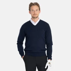 PD V-Neck Sininen