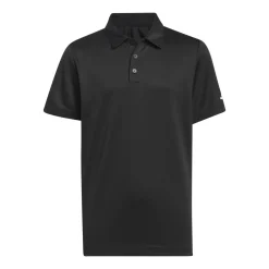 Performance Short Sleeve Polo Shirt Kids Musta