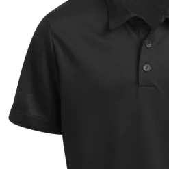 Performance Short Sleeve Polo Shirt Kids Musta
