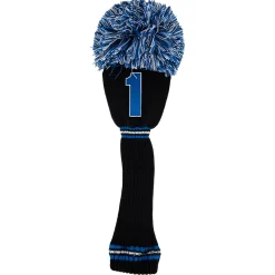 PomPom Headcover Driver Sininen