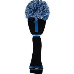 PomPom Headcover Driver Sininen