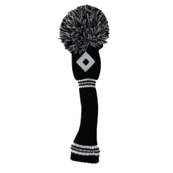 PomPom Hedcover FW Musta Valkoinen