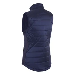 Quilted Puffer Vest Sininen