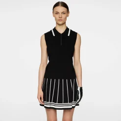 Ramona Knitted Polo Shirt Musta