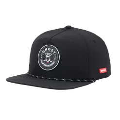 Retro Golfer Snapback Musta