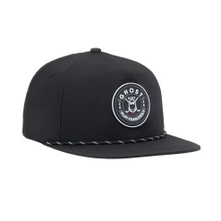 Retro Golfer Snapback Musta
