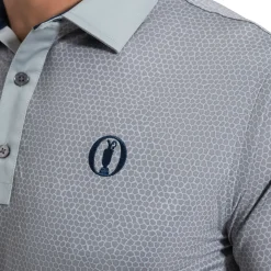 Rock Print Lisle Shirt Harmaa