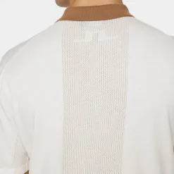 Rue Knitted Polo Shirt Valkoinen