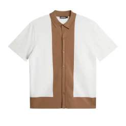Rue Knitted Polo Shirt Valkoinen