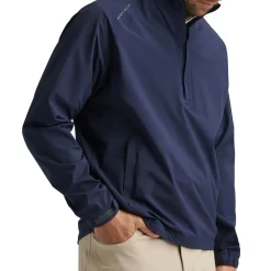 Shield Half-Zip Rain Shell Sininen