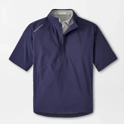 Shield Short Sleeve Rain Shell Sininen