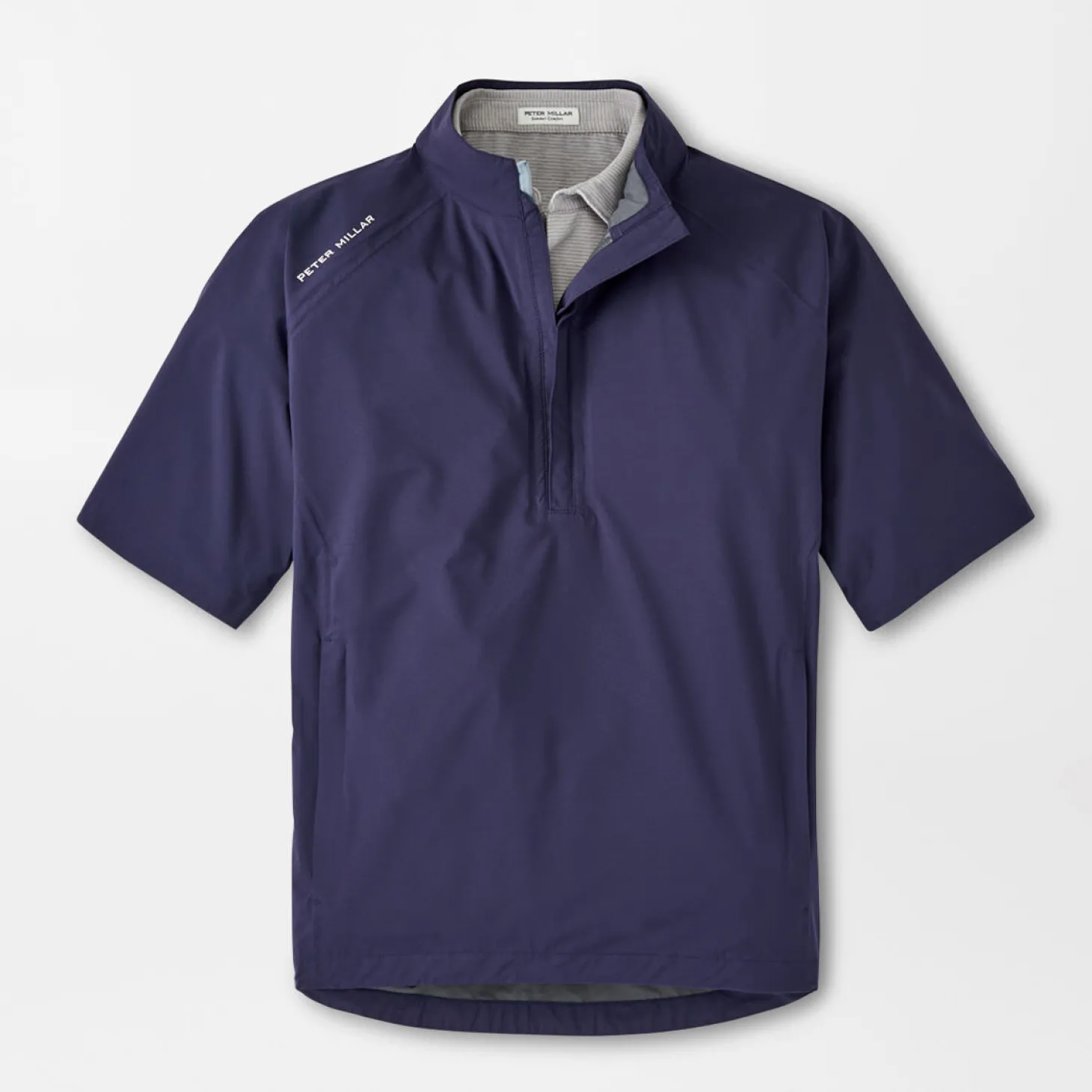 Shield Short Sleeve Rain Shell Sininen