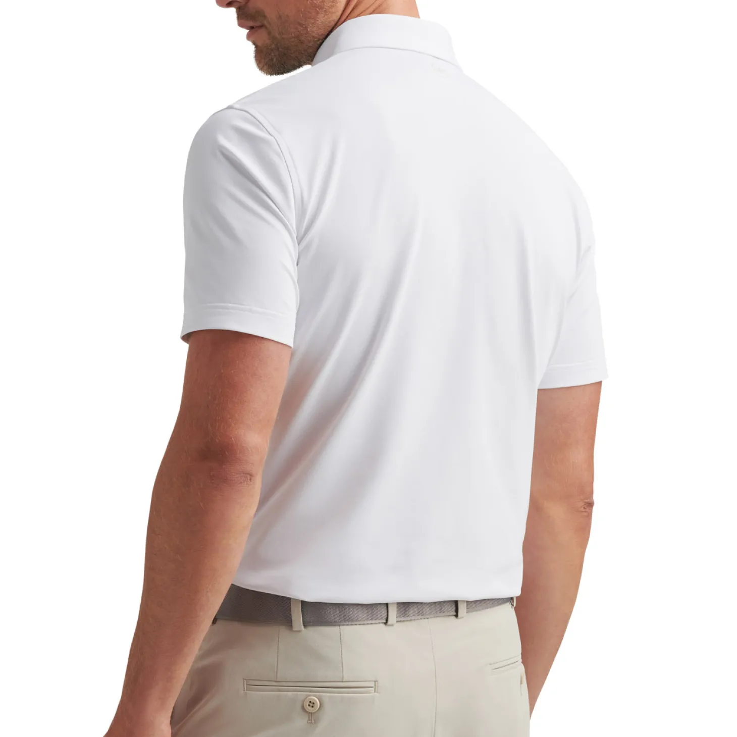 Soul Performance Mesh Polo Valkoinen