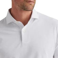 Soul Performance Mesh Polo Valkoinen