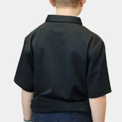 Stretch Pique JR Musta