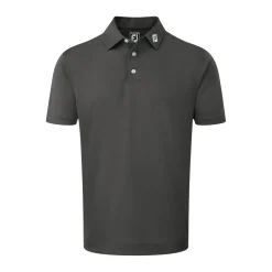 Stretch Pique Solid Harmaa