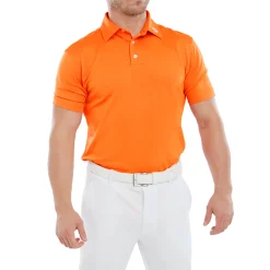 Stretch Pique Solid Oranssi