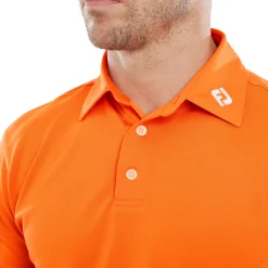 Stretch Pique Solid Oranssi