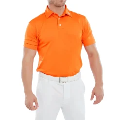 Stretch Pique Solid Oranssi