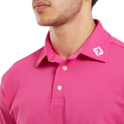 Stretch Pique Solid Roosa
