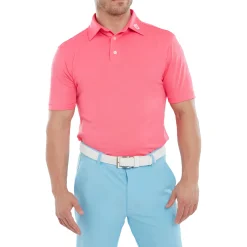 Stretch Pique Solid Roosa