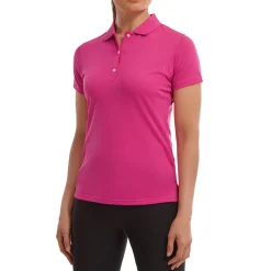 Stretch Pique Solid Roosa
