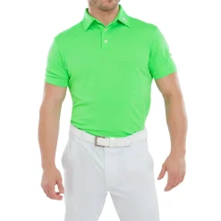 Stretch Pique Solid Vihreä
